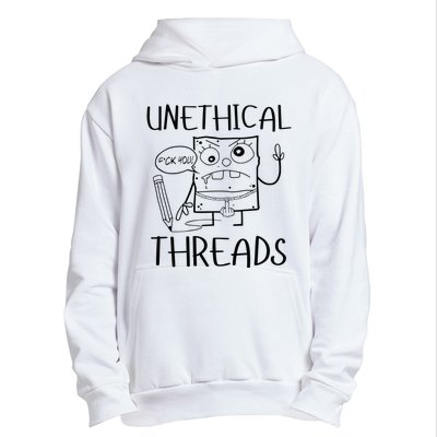 Unethical Threads Doodlebob Fuck You Urban Pullover Hoodie