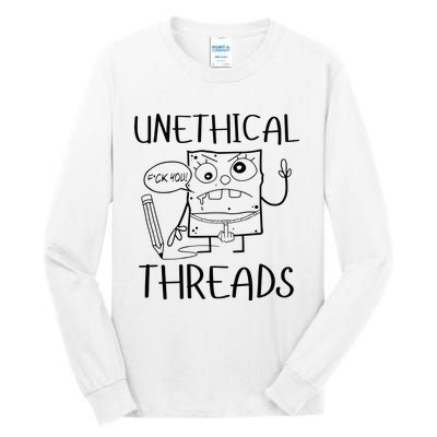 Unethical Threads Doodlebob Fuck You Tall Long Sleeve T-Shirt