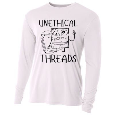 Unethical Threads Doodlebob Fuck You Cooling Performance Long Sleeve Crew