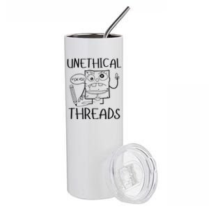 Unethical Threads Doodlebob Fuck You Stainless Steel Tumbler