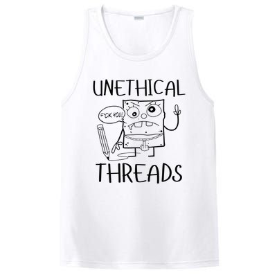 Unethical Threads Doodlebob Fuck You PosiCharge Competitor Tank