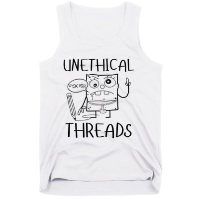 Unethical Threads Doodlebob Fuck You Tank Top