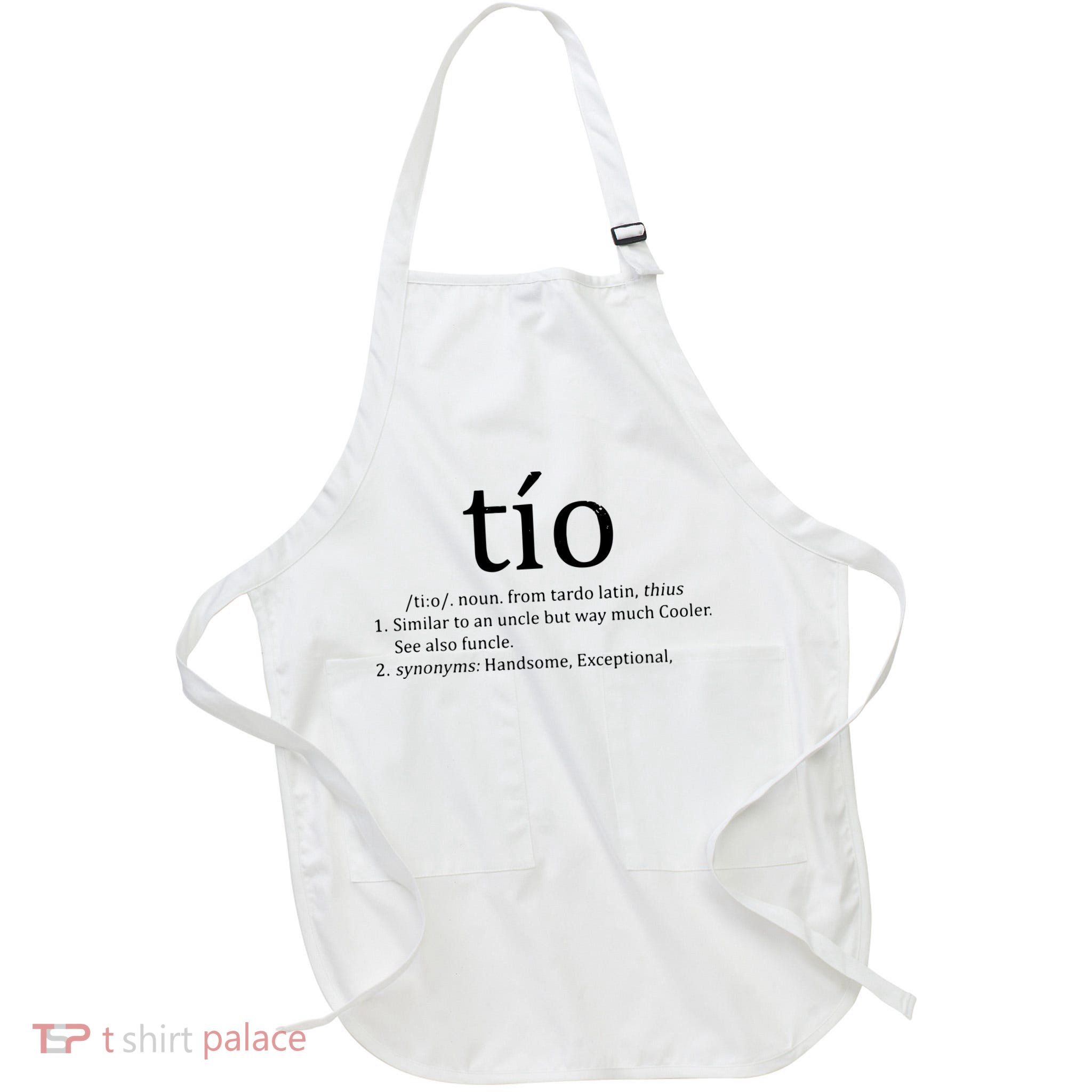 Uncle Tio Definition Uncle For Funny Spanish Apron