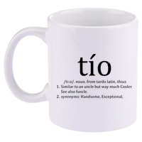 Uncle Tio Definition Uncle For Funny Spanish 11oz C Handle Ceramic Mug