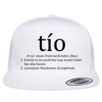 Uncle Tio Definition Uncle For Funny Spanish Flat Bill Trucker Hat