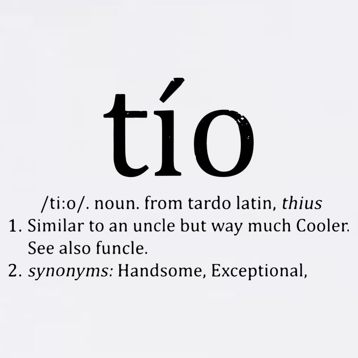 Uncle Tio Definition Uncle For Funny Spanish Golf Towel