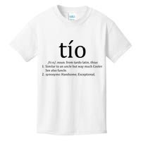 Uncle Tio Definition Uncle For Funny Spanish Kids T-Shirt