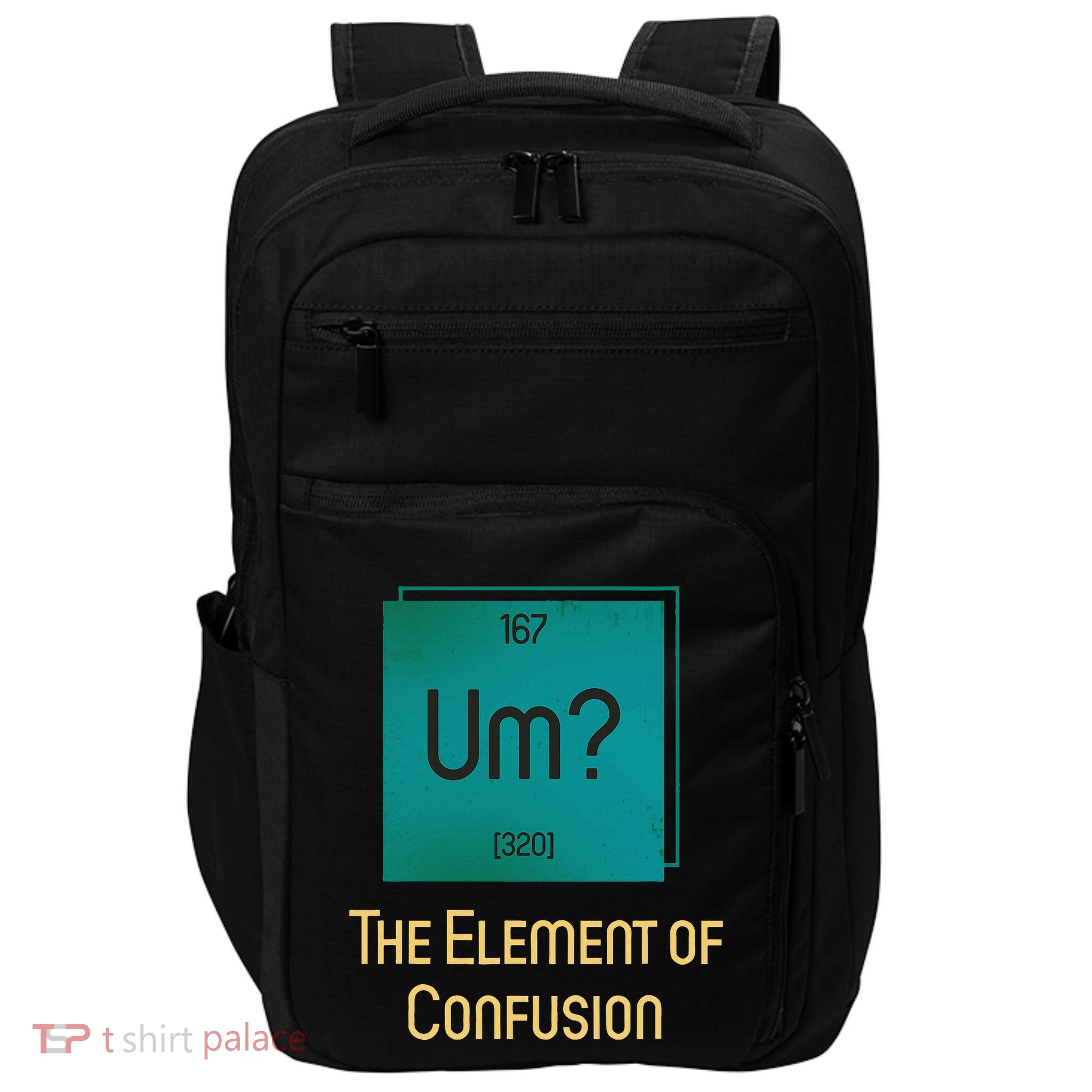 Uh The Element Of Confusion Impact Tech Backpack