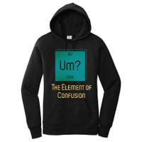 Uh The Element Of Confusion Women's Pullover Hoodie