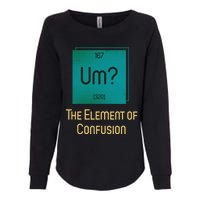 Uh The Element Of Confusion Womens California Wash Sweatshirt