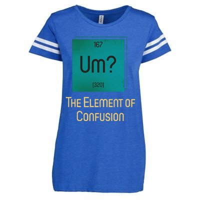 Uh The Element Of Confusion Enza Ladies Jersey Football T-Shirt