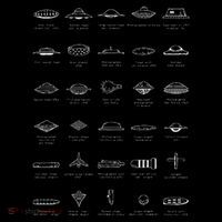 Ufo Types Flying Saucer Model Alien Space Gift Flatbill Hat
