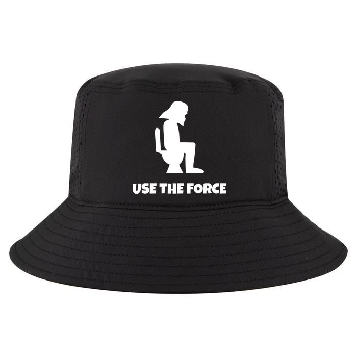 Use The Force Funny Pooping Cool Comfort Performance Bucket Hat