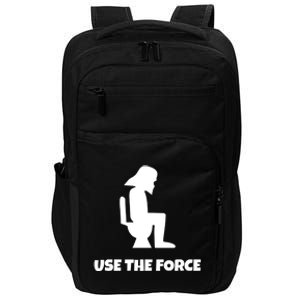 Use The Force Funny Pooping Impact Tech Backpack