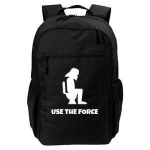 Use The Force Funny Pooping Daily Commute Backpack