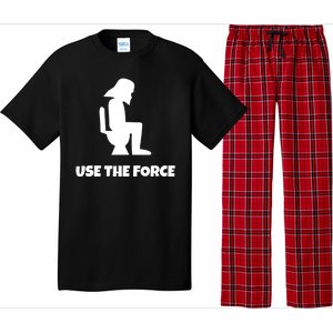 Use The Force Funny Pooping Pajama Set