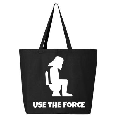 Use The Force Funny Pooping 25L Jumbo Tote