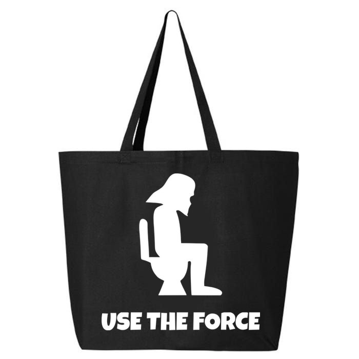 Use The Force Funny Pooping 25L Jumbo Tote