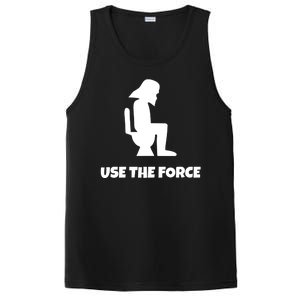 Use The Force Funny Pooping PosiCharge Competitor Tank