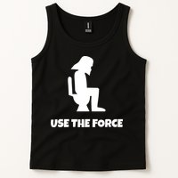 Use The Force Funny Pooping Tank Top