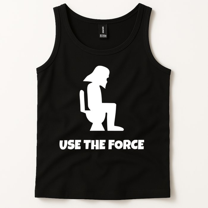 Use The Force Funny Pooping Tank Top