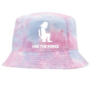 Use The Force Funny Pooping Tie-Dyed Bucket Hat