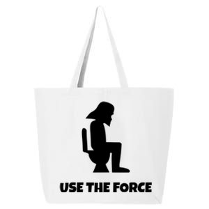 Use The Force Funny Pooping 25L Jumbo Tote