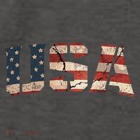 Usa Text Flag American Flag Patriotic 4th Of July Vector Backpack