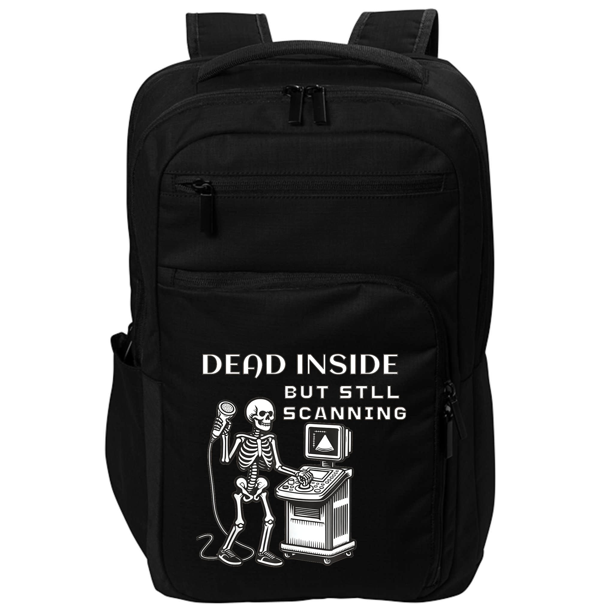 Ultrasound Tech Graduate Cardiac Sonographer Echo Vascular Impact Tech Backpack