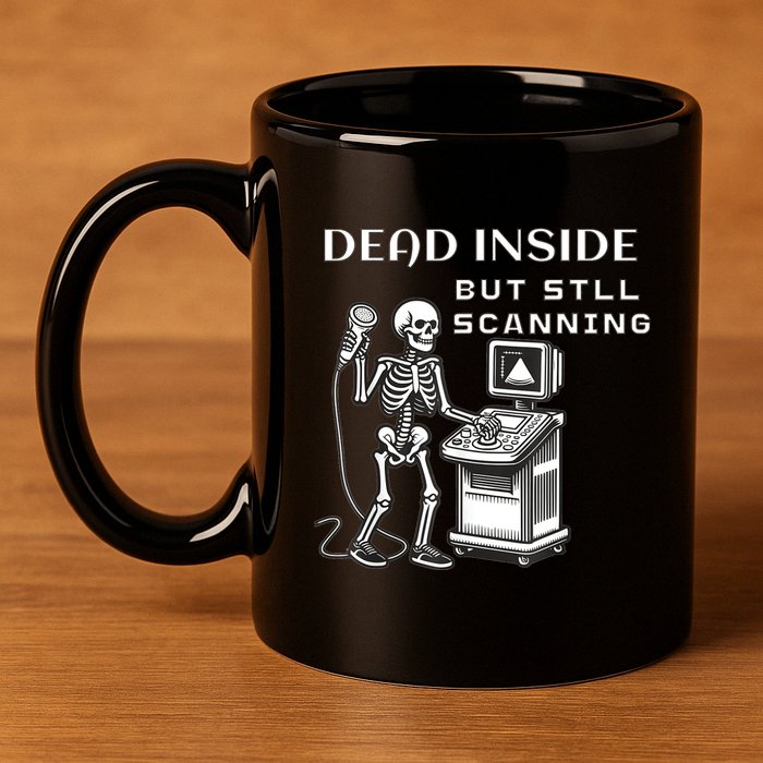 Ultrasound Tech Graduate Cardiac Sonographer Echo Vascular 11oz C Handle Ceramic Mug