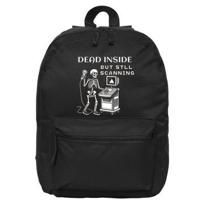 Ultrasound Tech Graduate Cardiac Sonographer Echo Vascular 16 in Basic Backpack