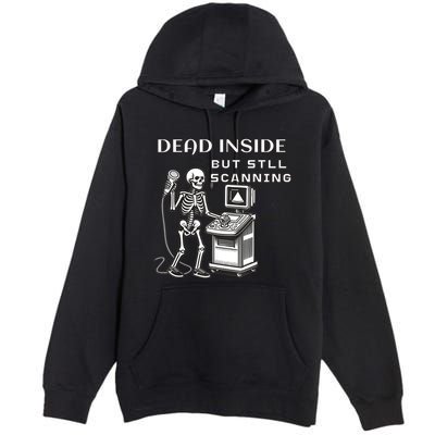 Ultrasound Tech Graduate Cardiac Sonographer Echo Vascular Premium Pullover Hoodie