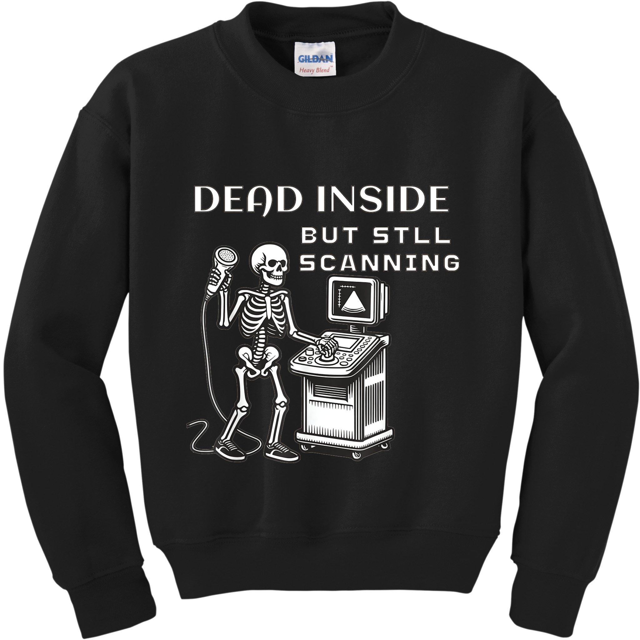 Ultrasound Tech Graduate Cardiac Sonographer Echo Vascular Kids Sweatshirt