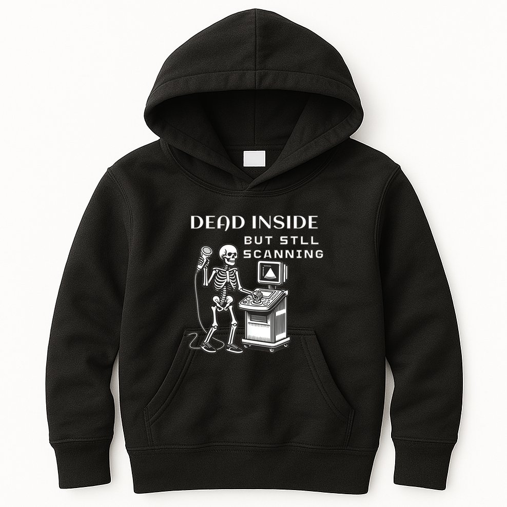 Ultrasound Tech Graduate Cardiac Sonographer Echo Vascular Kids Hoodie