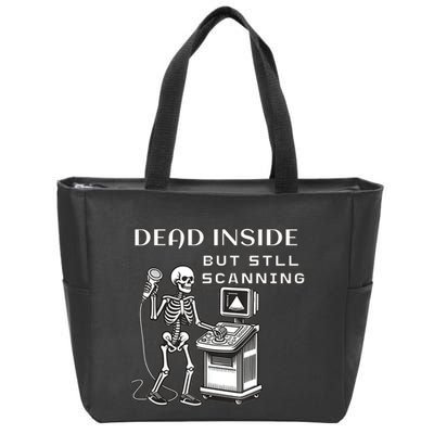 Ultrasound Tech Graduate Cardiac Sonographer Echo Vascular Zip Tote Bag