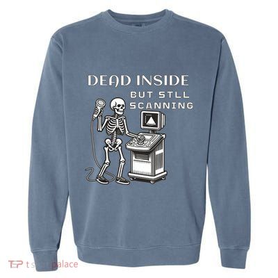 Ultrasound Tech Graduate Cardiac Sonographer Echo Vascular Garment-Dyed Sweatshirt