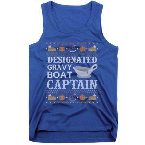 Ugly Thanksgiving Gravy Boat Captain Cool Gift Cool Gift Tank Top