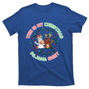 Unicorn This Is My Christmas Pajama Cute Gift T-Shirt