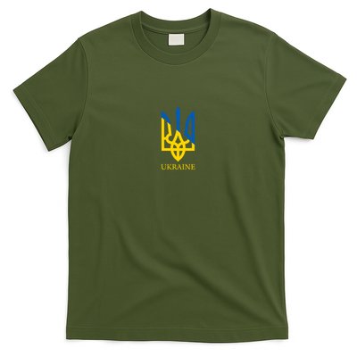 Ukraine Trident I Stand With Ukrainian Pride Support T-Shirt