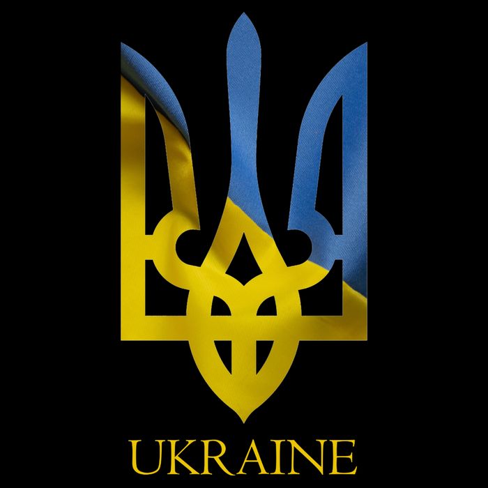 Ukraine Trident I Stand With Ukrainian Pride Support Backpack
