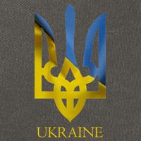 Ukraine Trident I Stand With Ukrainian Pride Support Cotton Canvas Backpack