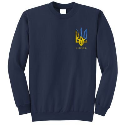 Ukraine Trident I Stand With Ukrainian Pride Support Sweatshirt