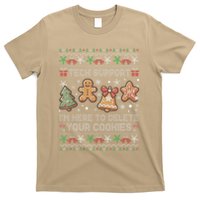Ugly Techsupport I’M Here To Delete Your Cookies Christmas T-Shirt