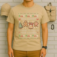 Ugly Techsupport I’M Here To Delete Your Cookies Christmas T-Shirt