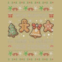 Ugly Techsupport I’M Here To Delete Your Cookies Christmas Mousepad