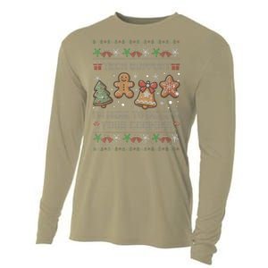 Ugly Techsupport I’M Here To Delete Your Cookies Christmas Cooling Performance Long Sleeve Crew