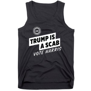 Uaw Trump Is A Scab Vote Harris Tank Top