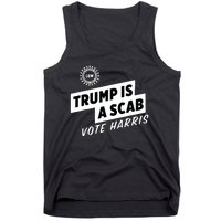 Uaw Trump Is A Scab Vote Harris Tank Top