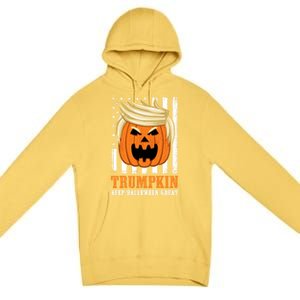 Usa Trumpkin Keep Halloween Great Funny Great Gift Premium Pullover Hoodie