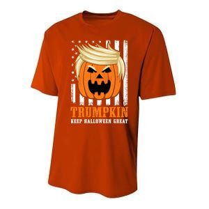 Usa Trumpkin Keep Halloween Great Funny Great Gift Performance Sprint T-Shirt